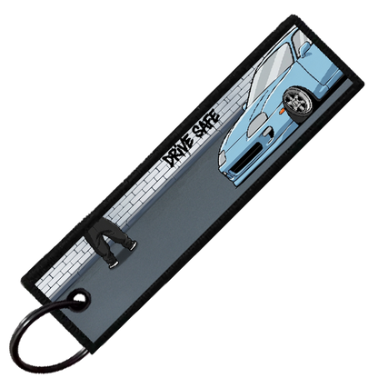 "MK4 SUPRA TAGGED" Custom Key Tag