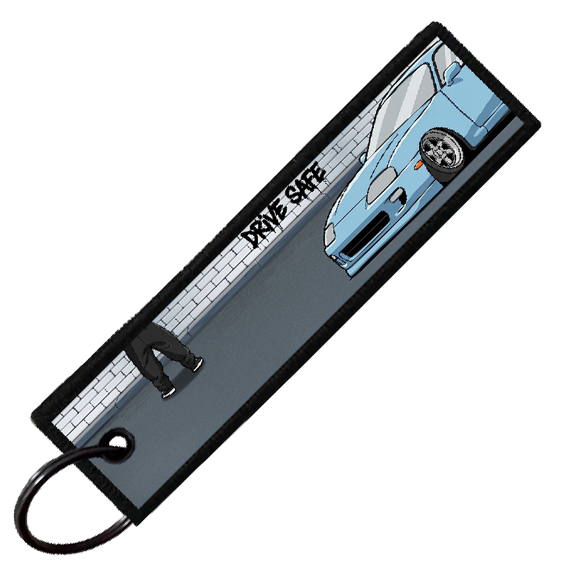 "MK4 SUPRA TAGGED" Custom Key Tag