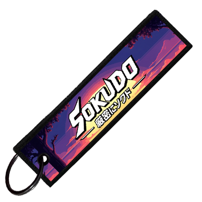 "SUPRA SLAMMED SUNSET" CUSTOM KEY TAG