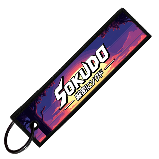 "SUPRA SLAMMED SUNSET" CUSTOM KEY TAG
