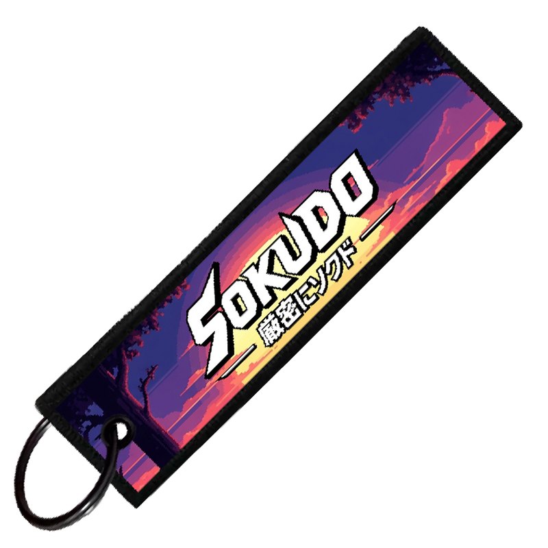 "SUPRA SLAMMED SUNSET" CUSTOM KEY TAG