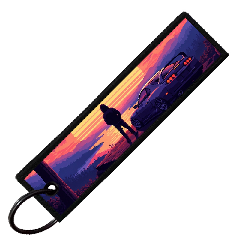 "SUPRA SLAMMED SUNSET" CUSTOM KEY TAG
