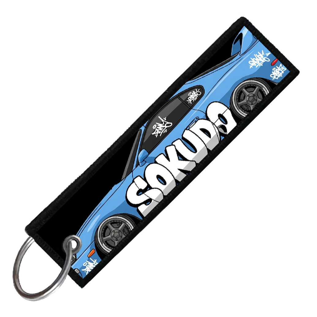"MK4 SUPRA GRAFFITI GARAGE" Custom Key Tag