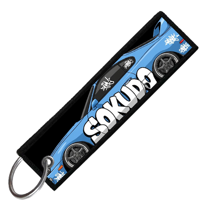 "MK4 SUPRA GRAFFITI GARAGE" Custom Key Tag