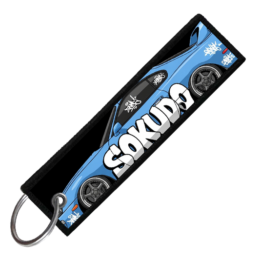 "MK4 SUPRA GRAFFITI GARAGE" Custom Key Tag