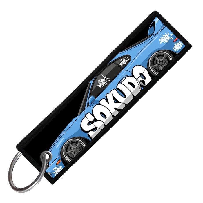 "MK4 SUPRA GRAFFITI GARAGE" Custom Key Tag