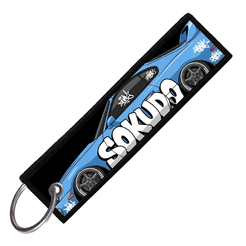 "MK4 SUPRA GRAFFITI GARAGE" Custom Key Tag