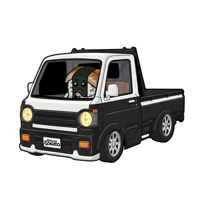 "SUSHI KEI TRUCK" JAPANESE CULTURE DECALS