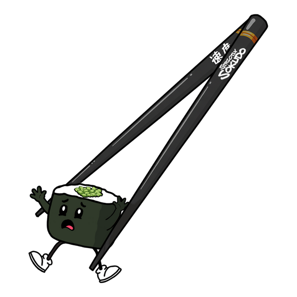 "SUSHI AND CHOPSTICKS" JAPANESE CULTURE DECALS