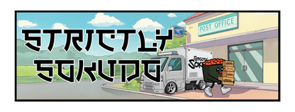 "POST OFFICE" SUSHI SLAP STICKER