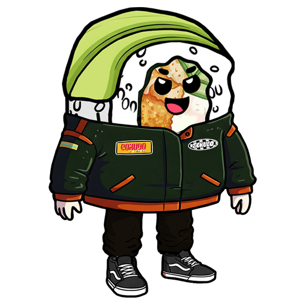 "SUSHI RACER" JAPANESE CULTURE DECALS