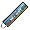 "SUZUKA CIRCUIT 8-BIT TRACK" CUSTOM KEY TAG