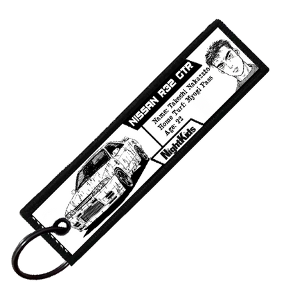 "TAKESHI DRIVER STATS" CUSTOM KEY TAG