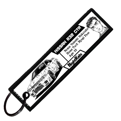 "TAKESHI DRIVER STATS" CUSTOM KEY TAG