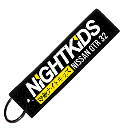 "TAKESHI NIGHTKIDS" CUSTOM KEY TAG