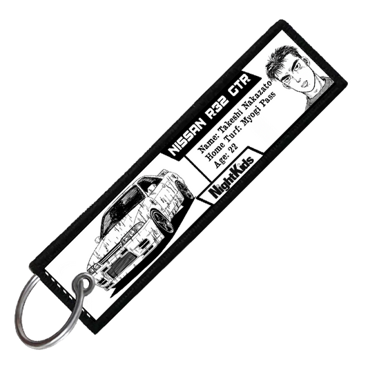 "TAKESHI DRIVER STATS" CUSTOM KEY TAG