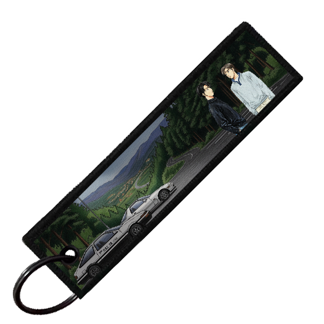 "TAKUMI AND RYOSUKE" CUSTOM KEY TAG