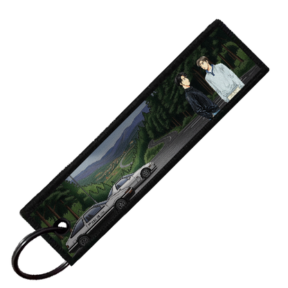 "TAKUMI AND RYOSUKE" CUSTOM KEY TAG