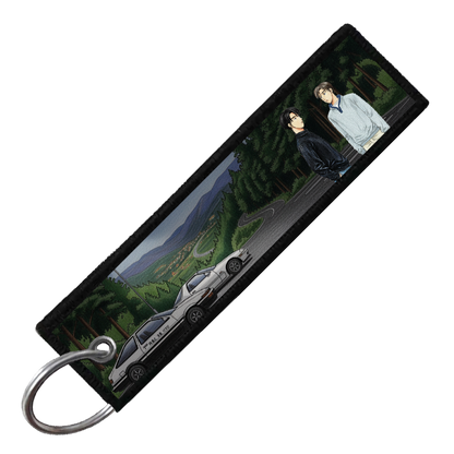 "TAKUMI AND RYOSUKE" CUSTOM KEY TAG