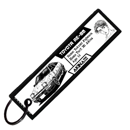 "TAKUMI DRIVER STATS" CUSTOM KEY TAG