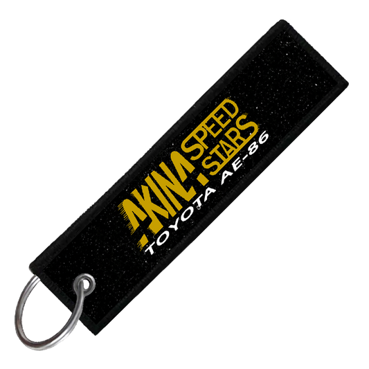 "TAKUMI AKINA SPEEDSTARS" CUSTOM KEY TAG