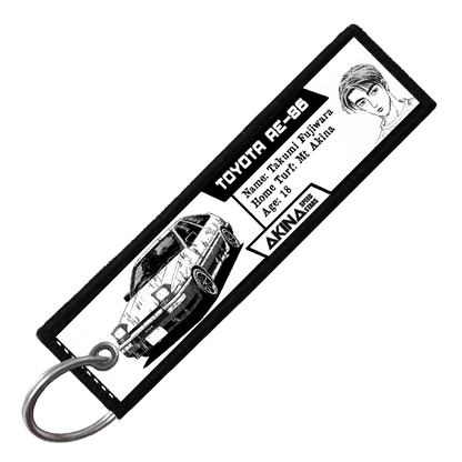 "TAKUMI DRIVER STATS" CUSTOM KEY TAG