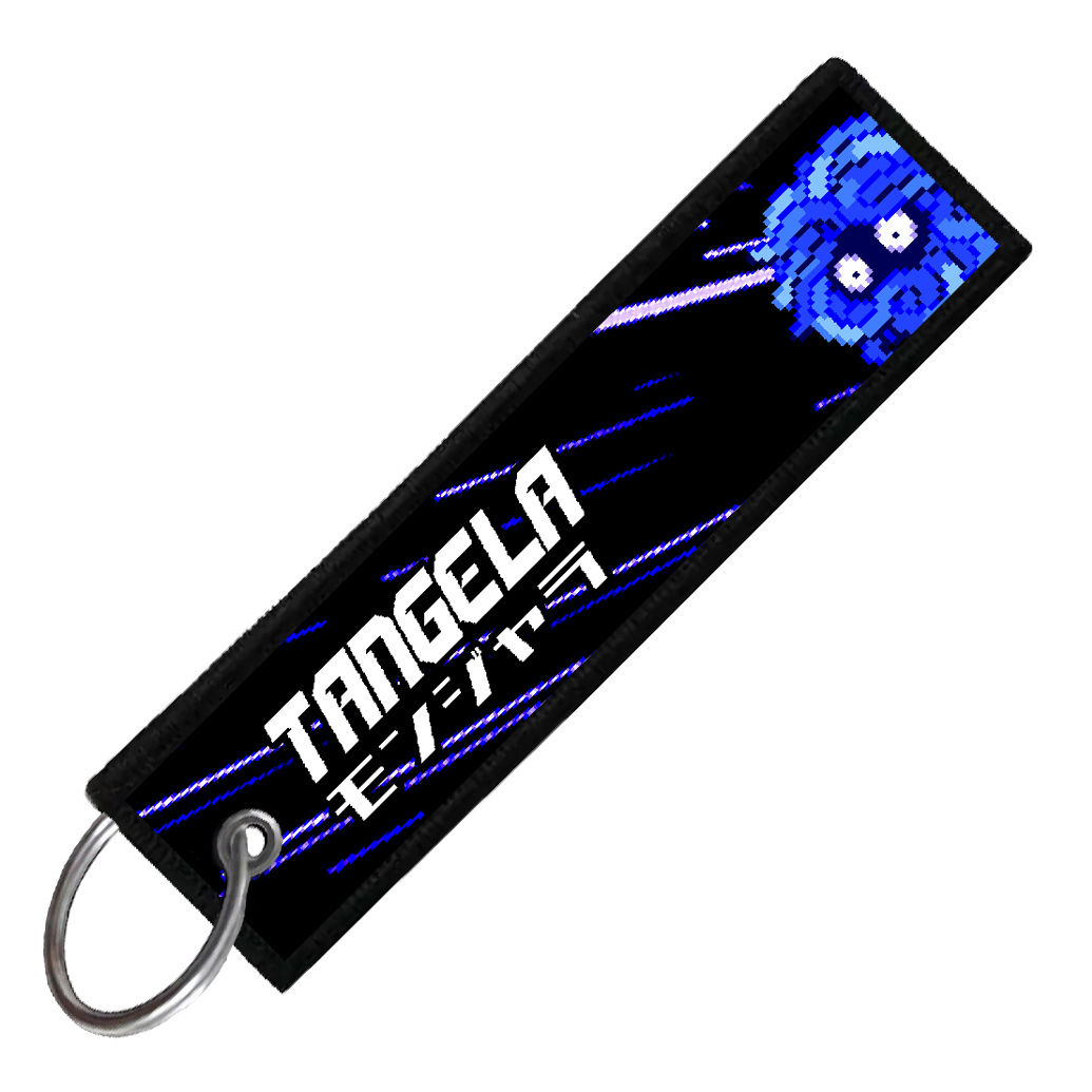 "JAPANESE TANGELA" CUSTOM KEY TAG