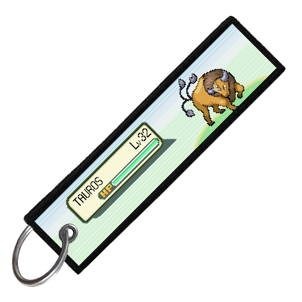 "TAUROS BATTLE ENCOUNTER" CUSTOM KEY TAG