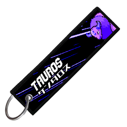 "JAPANESE TAUROS" CUSTOM KEY TAG
