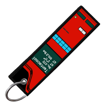 "TENTACOOL POKEDEX" CUSTOM KEY TAG