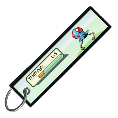 "TENTACOOL BATTLE ENCOUNTER" CUSTOM KEY TAG