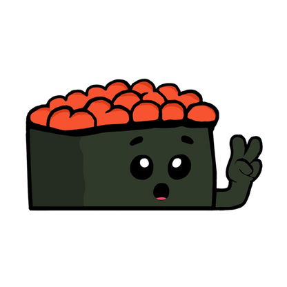 "TOBIKO" SUSHI WINDOW PEEKERS