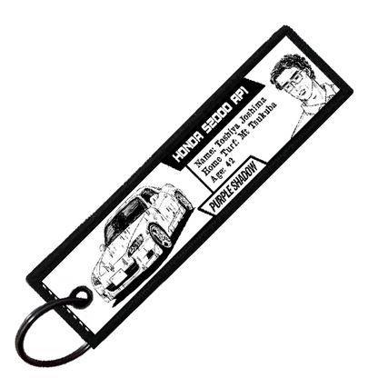 "TOSHIYA DRIVER STATS" CUSTOM KEY TAG