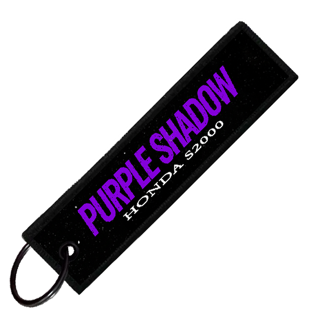 "TOSHIYA PURPLE SHADOW" CUSTOM KEY TAG