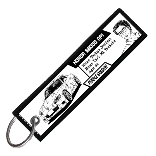 "TOSHIYA DRIVER STATS" CUSTOM KEY TAG