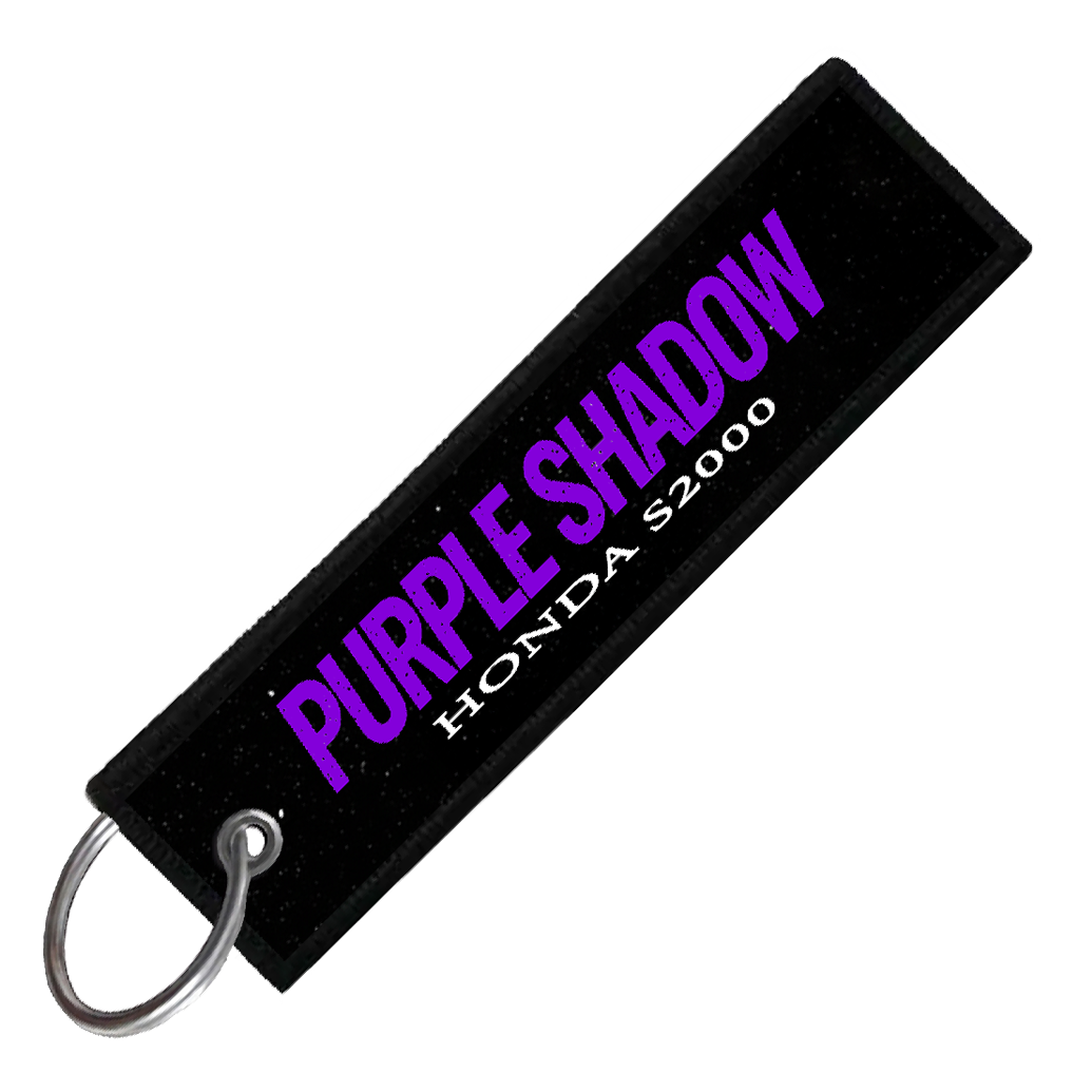 "TOSHIYA PURPLE SHADOW" CUSTOM KEY TAG