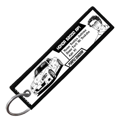 "TOSHIYA DRIVER STATS" CUSTOM KEY TAG