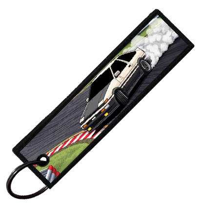 "TSUKUBA 8-BIT DRIFTERS" CUSTOM KEY TAG