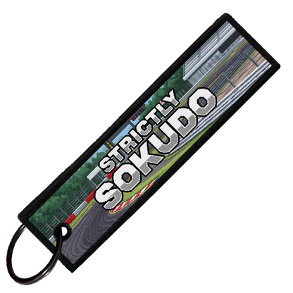 "TSUKUBA 8-BIT DRIFTERS" CUSTOM KEY TAG