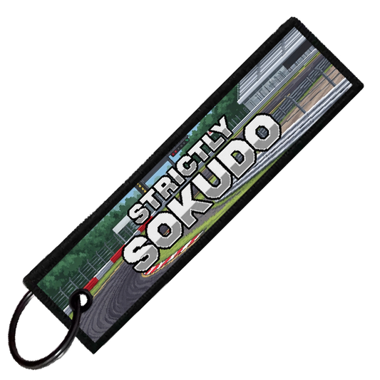 "TSUKUBA 8-BIT DRIFTERS" CUSTOM KEY TAG
