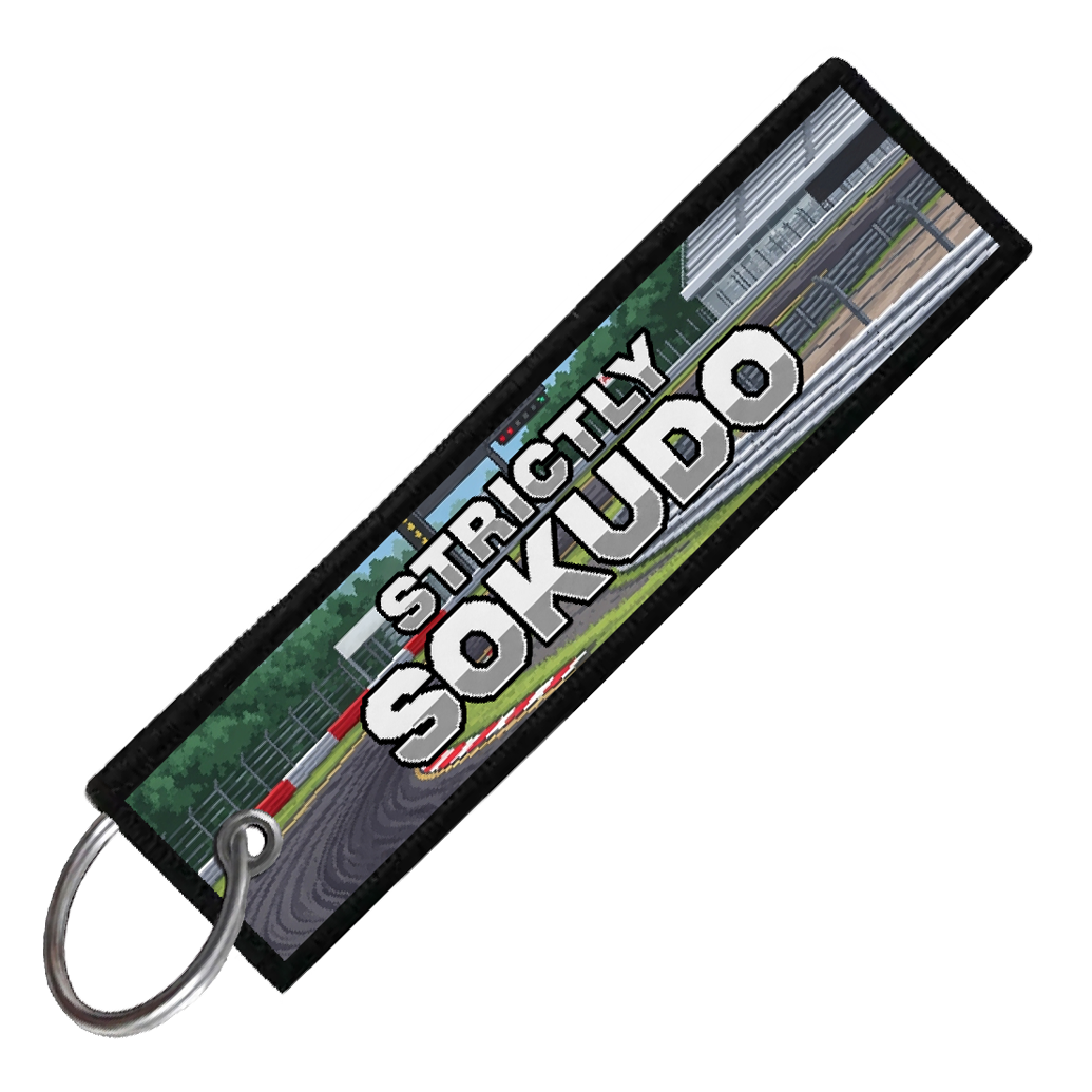 "TSUKUBA 8-BIT DRIFTERS" CUSTOM KEY TAG