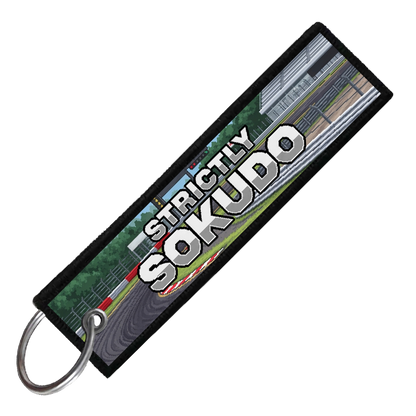 "TSUKUBA 8-BIT DRIFTERS" CUSTOM KEY TAG