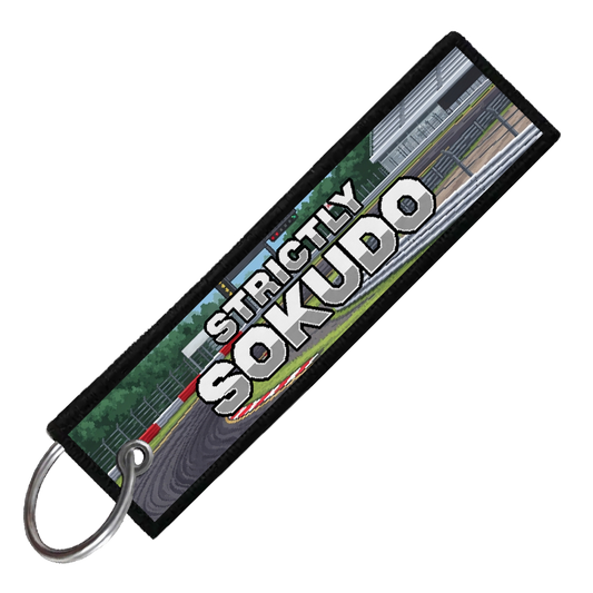 "TSUKUBA 8-BIT DRIFTERS" CUSTOM KEY TAG