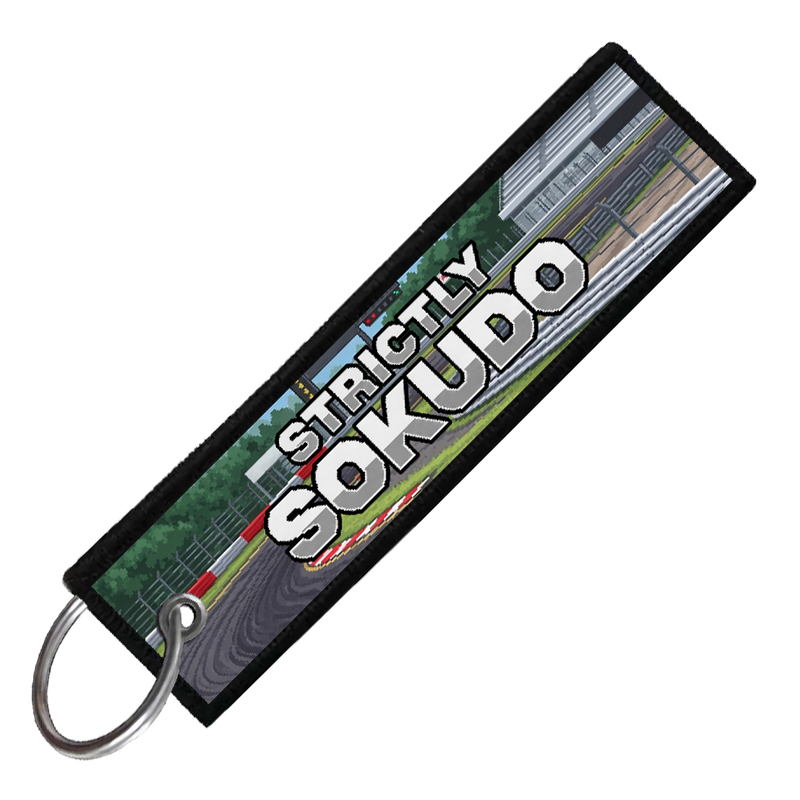"TSUKUBA 8-BIT DRIFTERS" CUSTOM KEY TAG