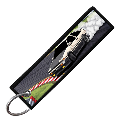 "TSUKUBA 8-BIT DRIFTERS" CUSTOM KEY TAG