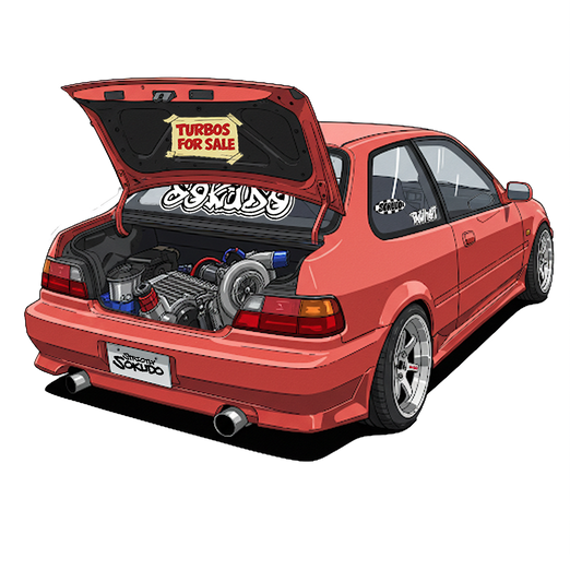 "TURBOS FOR SALE" JAPANESE CULTURE DECALS