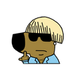 "TYLER THE CREATOR" CHILL GUY WINDOW PEEKER