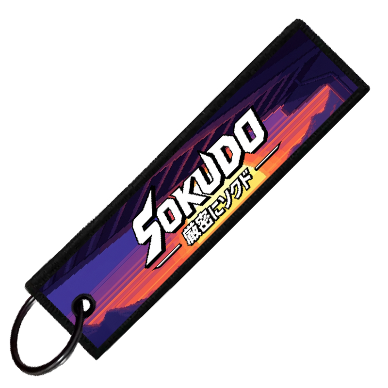 "TYPE R SLAMMED SUNSET" CUSTOM KEY TAG