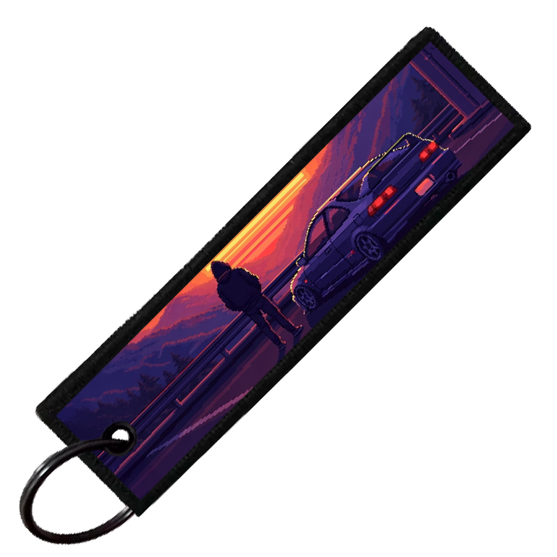 "TYPE R SLAMMED SUNSET" CUSTOM KEY TAG