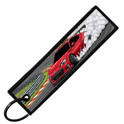 "USAIR RACEWAY 8-BIT DRIFTERS" CUSTOM KEY TAG